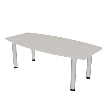 Skutchi Designs 33.5 in W, 69.5 in L, 29 in H, Engineered Wood Top, Ivory HAR-BOT-34X70-PT-26